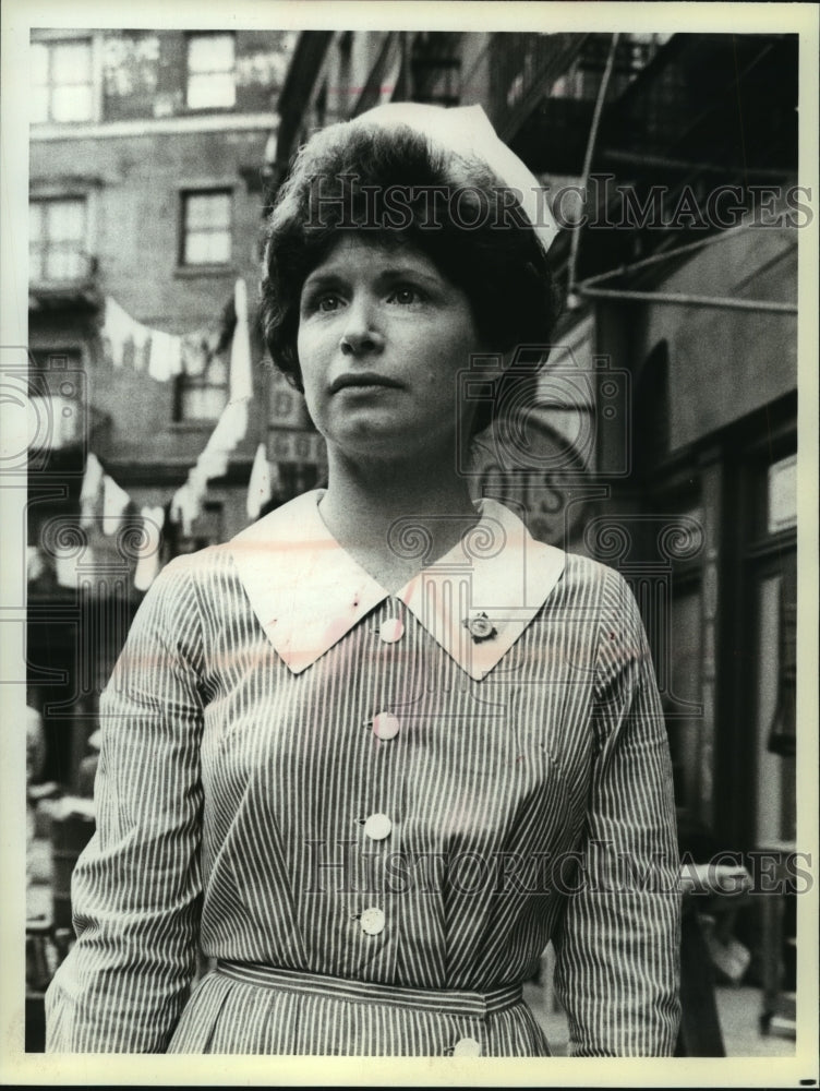 1980 Press Photo Bonnie Franklin stars in Portrait of a Rebel: Margaret Sanger. - Historic Images