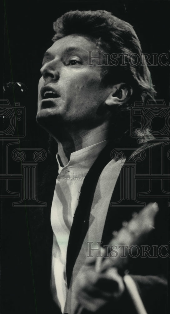1986 Press Photo Singer Steve Winwood - mjp14950 - Historic Images