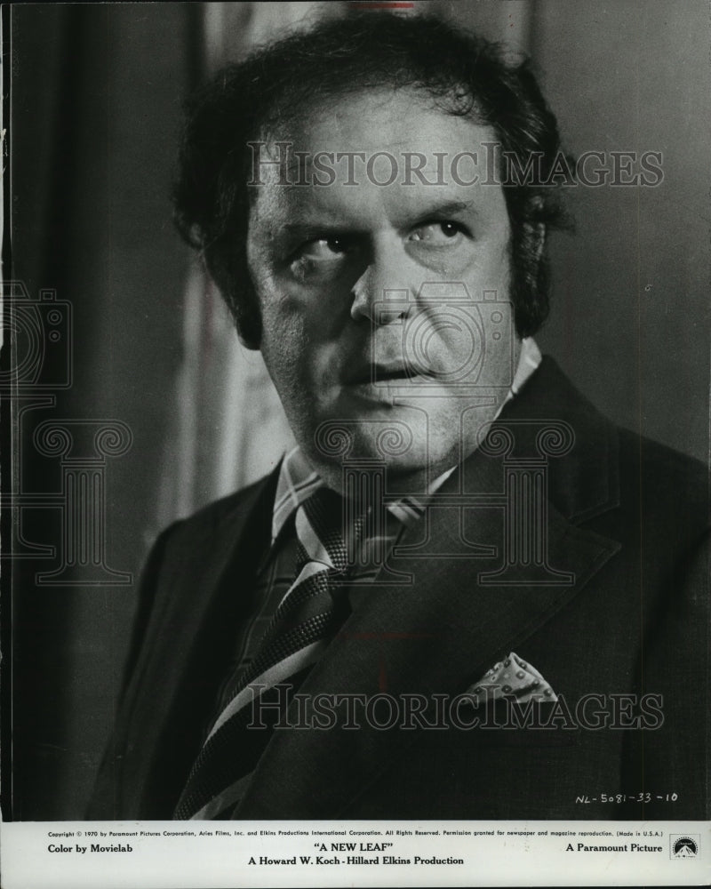 1970, Jack Weston in a scene from A New Leaf. - mjp14994 - Historic Images
