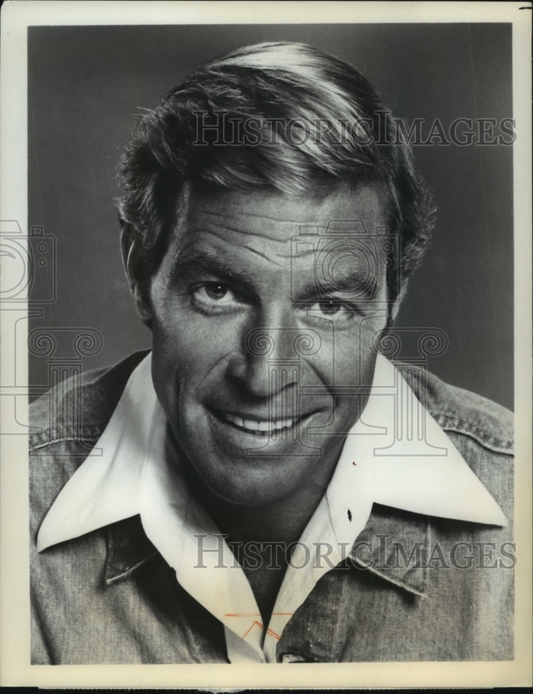 1977 Press Photo James Franciscus stars on Hunter, on CBS. - mjp15012 - Historic Images