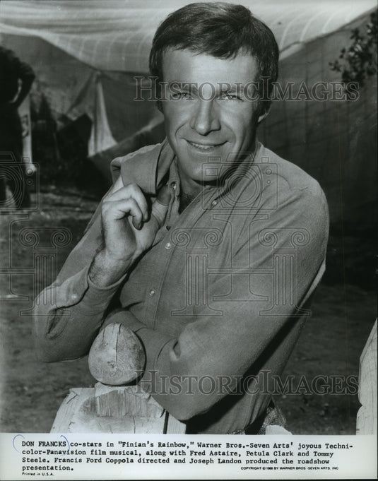 1968, Don Francks in a scene from Finian's Rainbow. - mjp15034 - Historic Images