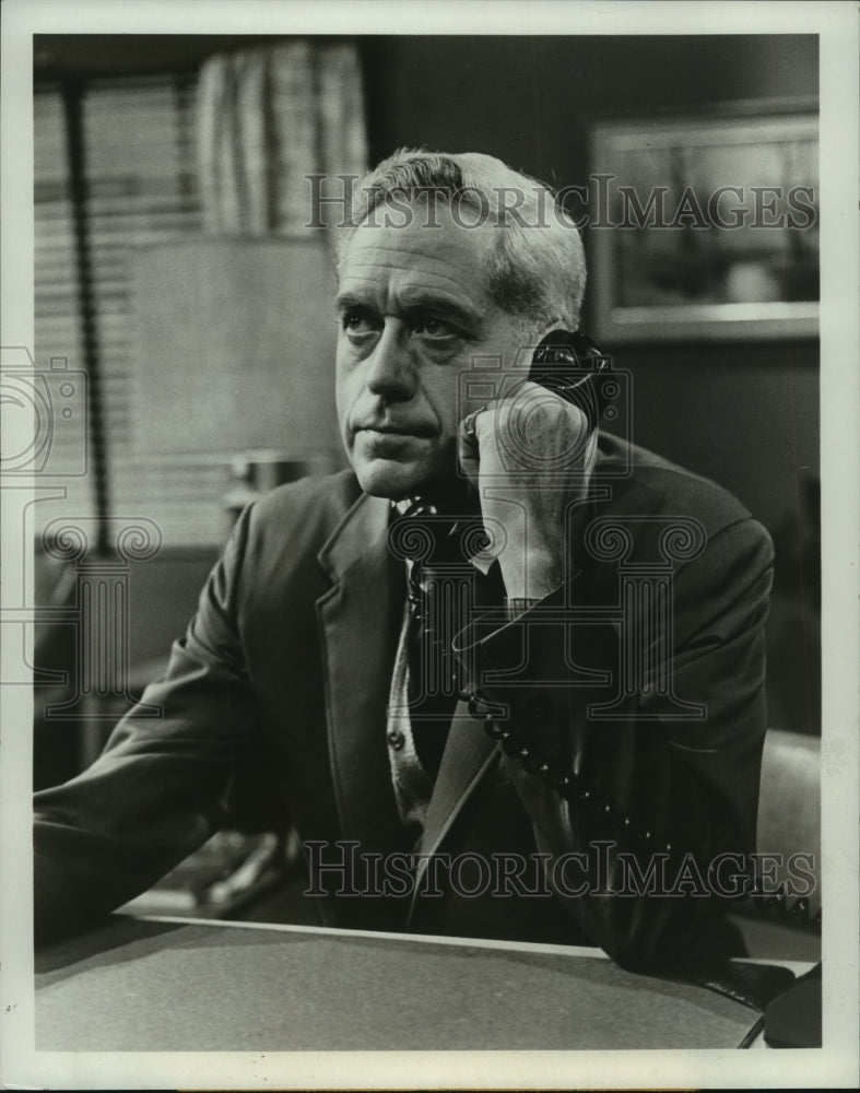 1973 Press Photo Henderson Forsythe, Actor on As the World Turns - mjp15143- Historic Images
