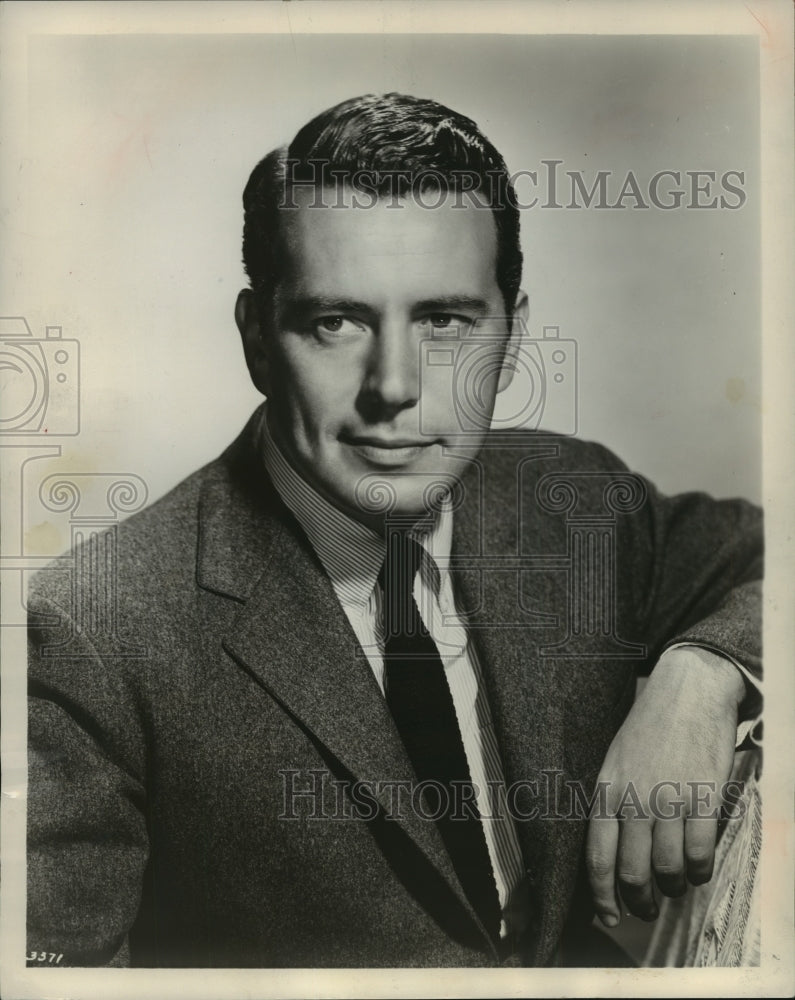 1956, John Forsythe in &quot;Star Stage&quot; drama &quot;A Place to Be Alone&quot; - Historic Images