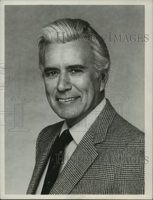 1985, John Forsythe as Blake Carrington of Dynasty - mjp15196 - Historic Images