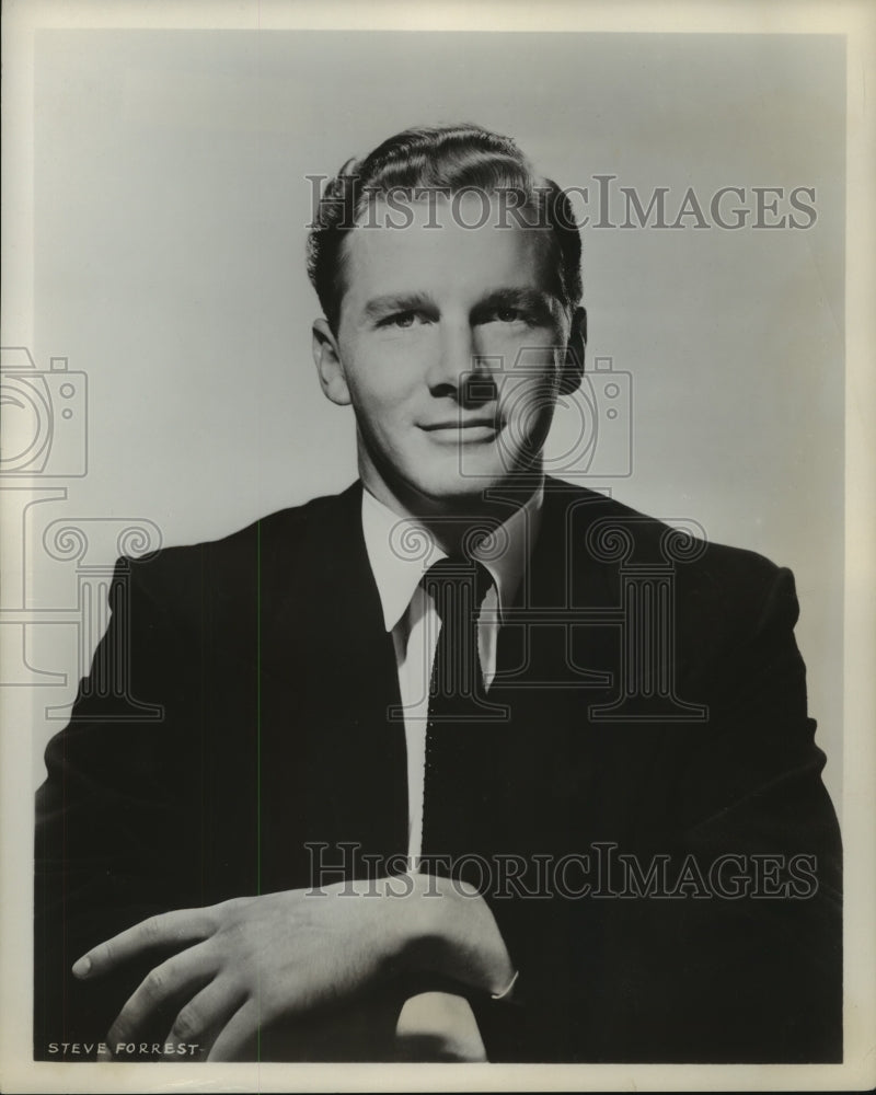 1955, Steve Forrest, United States Actor, &quot;So Big&quot; - mjp15217 - Historic Images