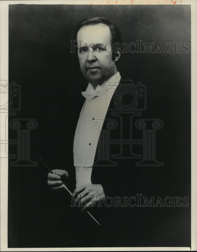 1983, Crawford Gates, Composer, Chairman of Beloit College Music Dept - Historic Images