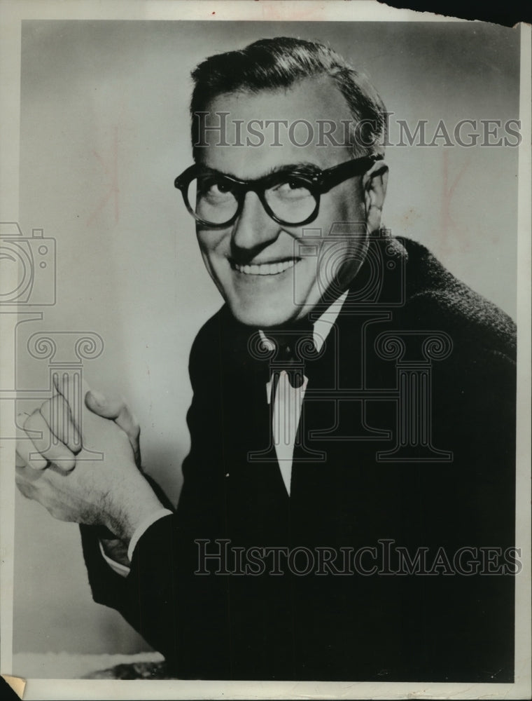 1966, Dave Garroway, American television personality. - mjp15320 - Historic Images
