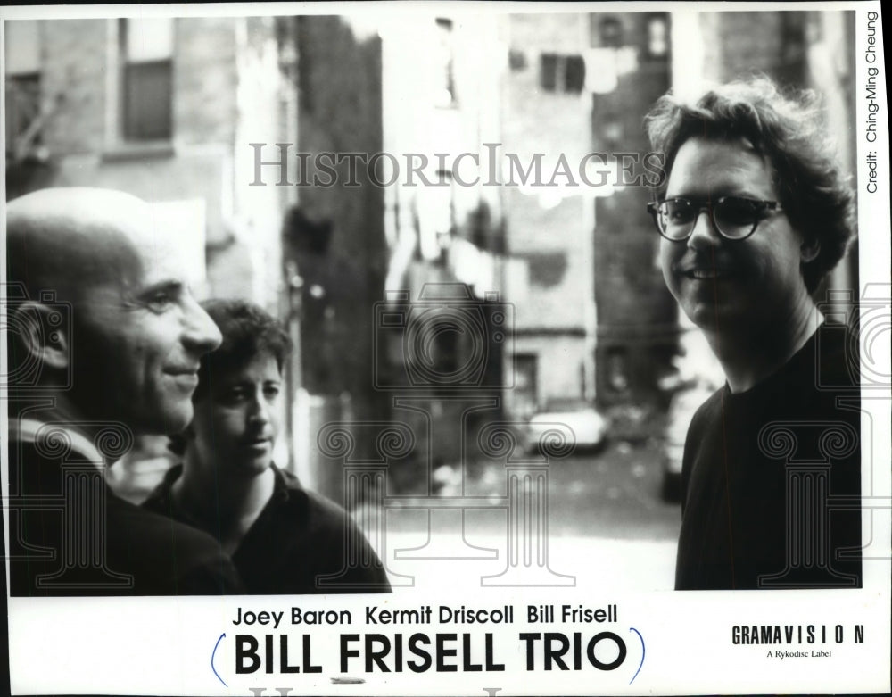 1995 Press Photo Bill Frisell Trio Music Group members - mjp15487 - Historic Images