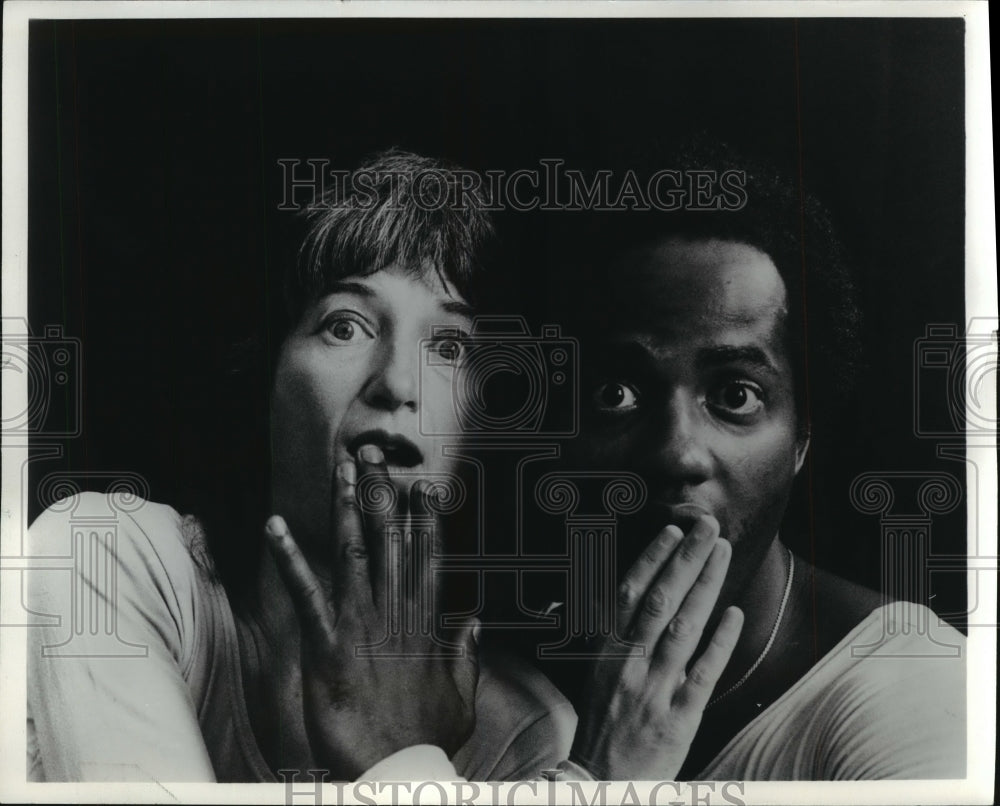 Press Photo Milwaukee Friends Mime Theater performers - mjp15499 - Historic Images