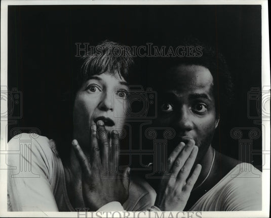 Press Photo Milwaukee Friends Mime Theater performers - mjp15499 - Historic Images