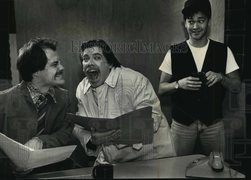 1991, Friends Mime Theater&#39;s &quot;The Accidental Death of an Anarchist&quot; - Historic Images