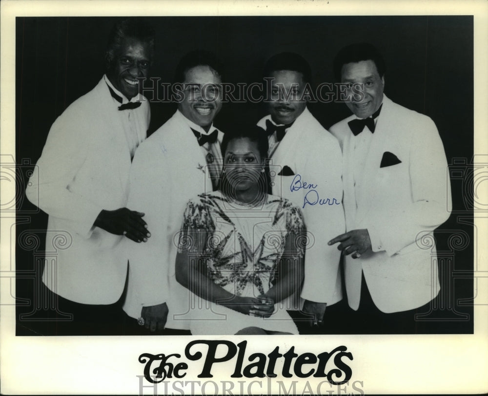 1994 Press Photo Ben Durr of singing group The Platters - mjp15559 - Historic Images