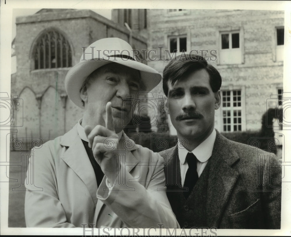 1984, Frank Middlemass and John Duttine in To Serve Them All My Days - Historic Images