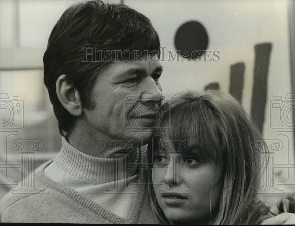 1973 Charles George and Susan George star in Twinky. - Historic Images