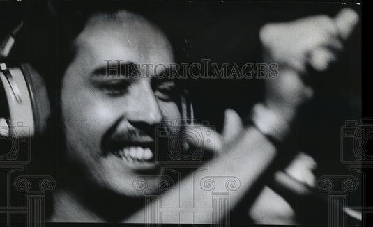 1971 Press Photo Tom Stevenson, vocalist, Grand Central Station, Rock Group, WI - Historic Images