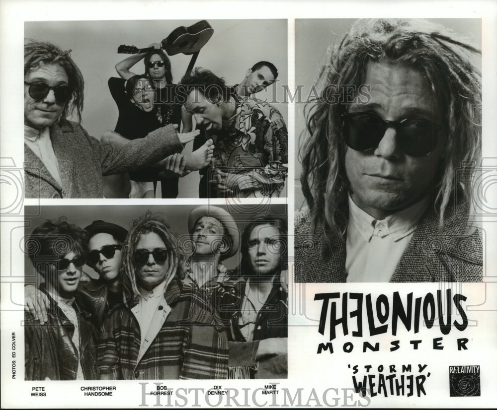 1989, 80&#39;s Rock Band Thelonius Monster members &amp; Singer Bob Forrest - Historic Images