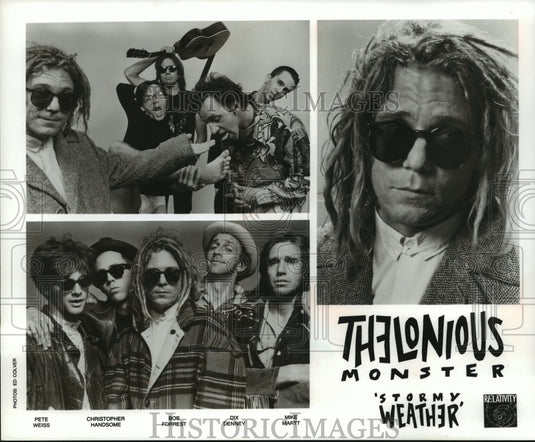 1989, 80's Rock Band Thelonius Monster members & Singer Bob Forrest - Historic Images