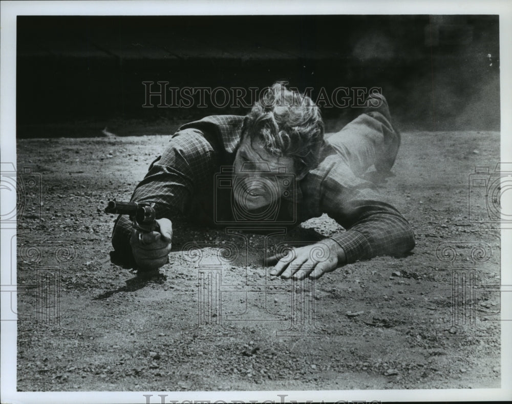 1967, Sean Garrison portrays the Culhane part of &quot;Dundee and Culhane&quot; - Historic Images