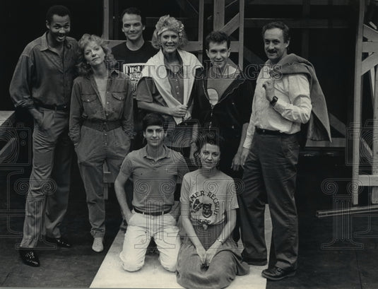 1987, Some of the faces that will be seen in First Stage Milwaukee. - Historic Images