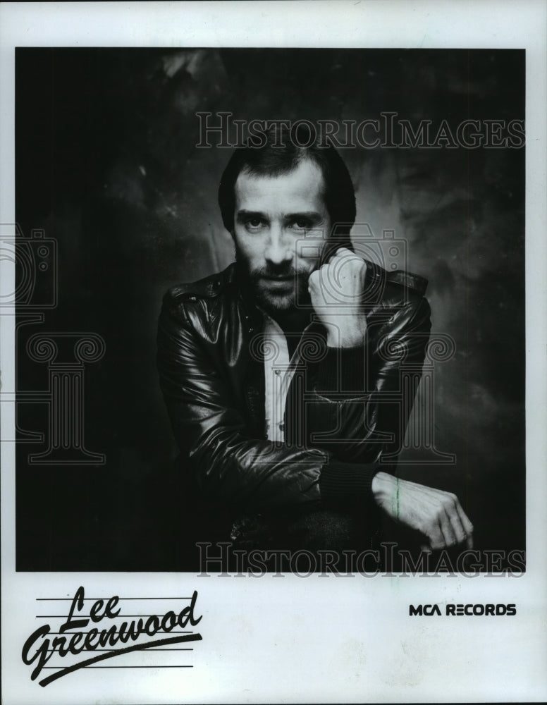 1985 Press Photo Country music singer, Lee Greenwood - mjp15844-Historic Images