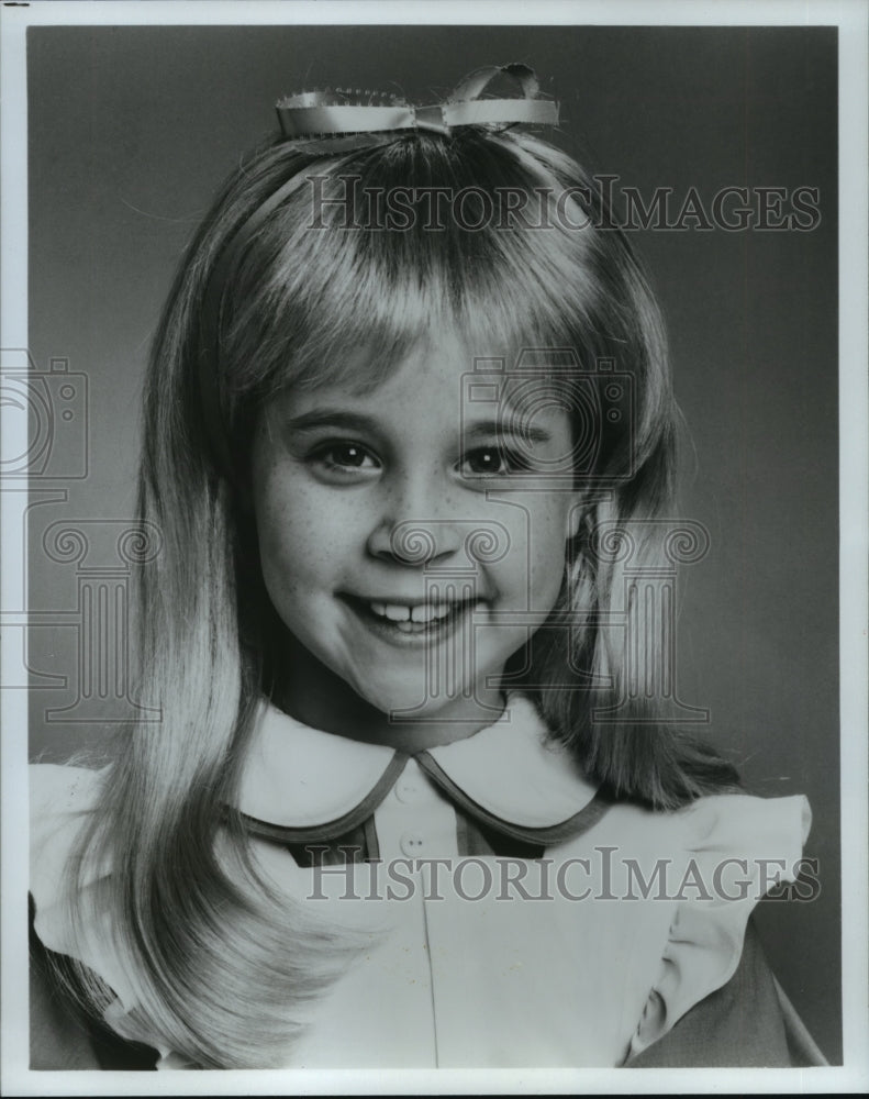 1985, Actress Natalie Gregory stars in &quot;Alice in Wonder&quot; - mjp15905 - Historic Images