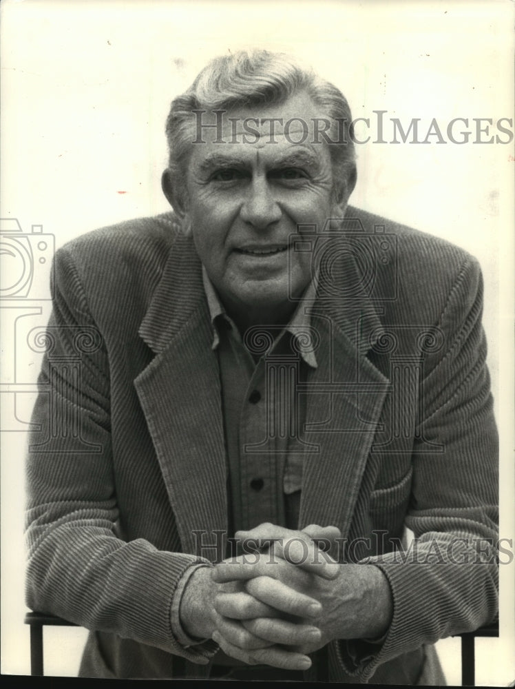 1980, Actor Andy Griffith - mjp15966 - Historic Images