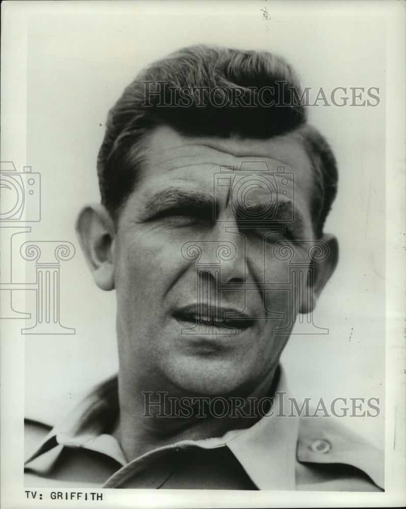 1970 Press Photo TV actor, Andy Griffith - mjp15977 - Historic Images