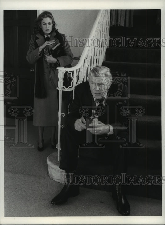1986 Press Photo Actor Andy Griffith - mjp15978 - Historic Images