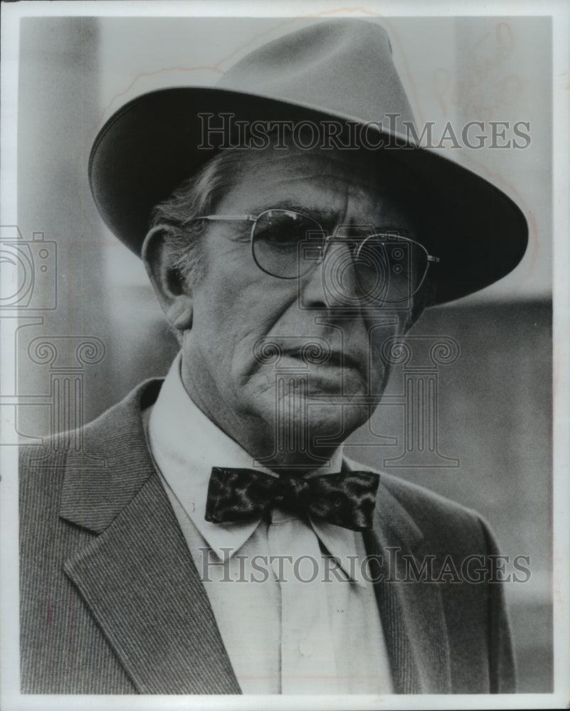 1981 Press Photo Andy Griffith as Ash Robinson in &quot;Murder in Texas&quot; - mjp15988 - Historic Images