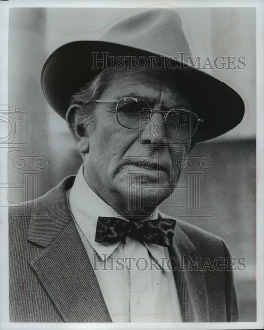 1981 Press Photo Andy Griffith as Ash Robinson in "Murder in Texas" - mjp15988 - Historic Images