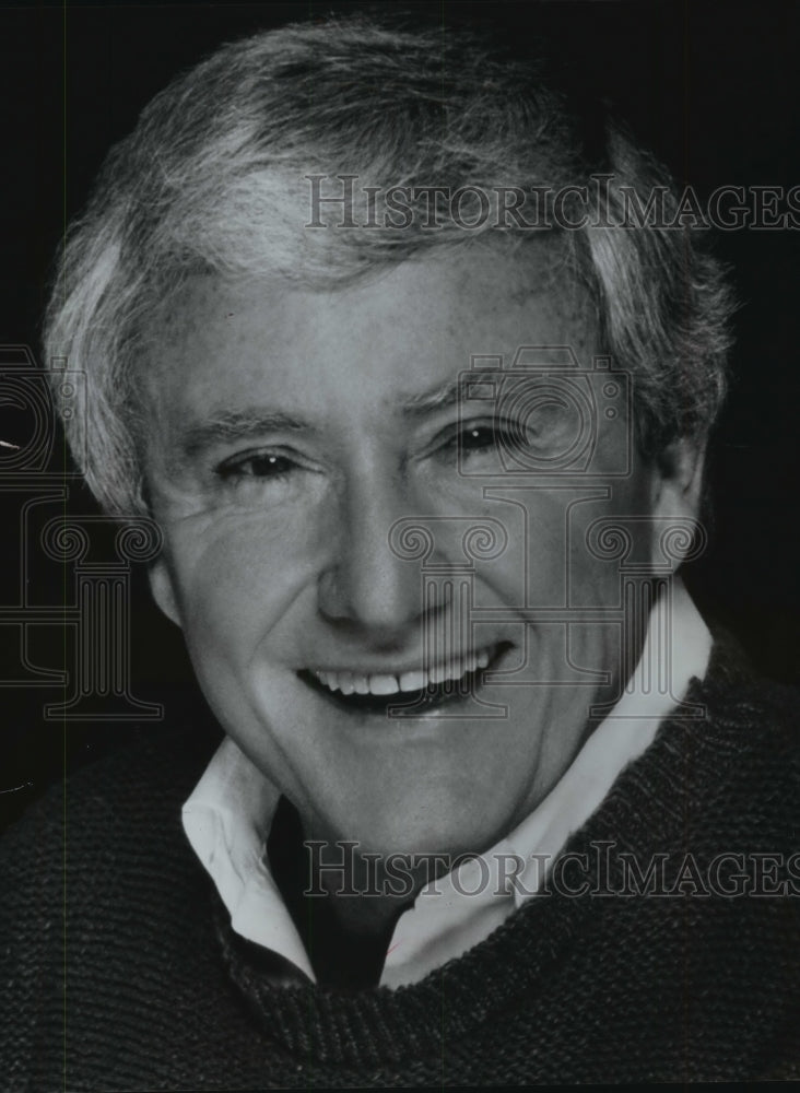 1987 Press Photo Merv Griffin is worth about $300 million today - mjp15995 - Historic Images
