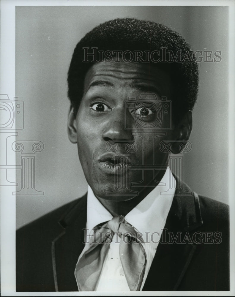 Press Photo Stu Gilliam on The Hollywood Squares, on NBC. - mjp16040 - Historic Images