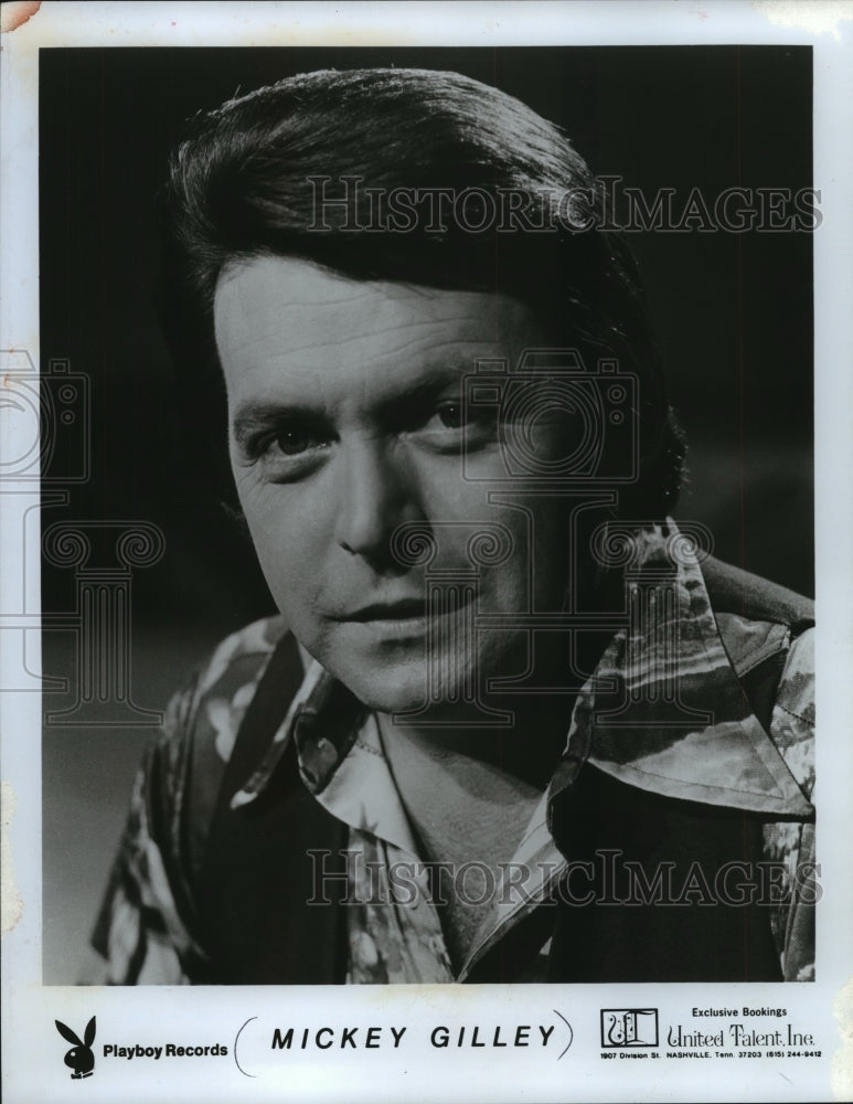1978, Mickey Gilley, country music singer and musician. - mjp16054 - Historic Images