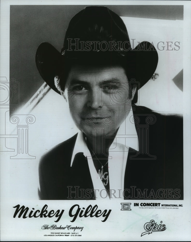 1984, Mickey Gilley, country music singer and musician. - mjp16056 - Historic Images
