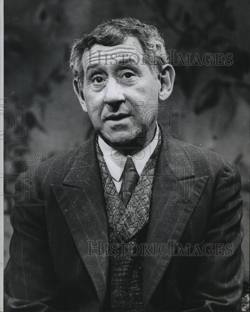 1968, Actor Jack Gilford in "Cabaret" - mjp16084 - Historic Images