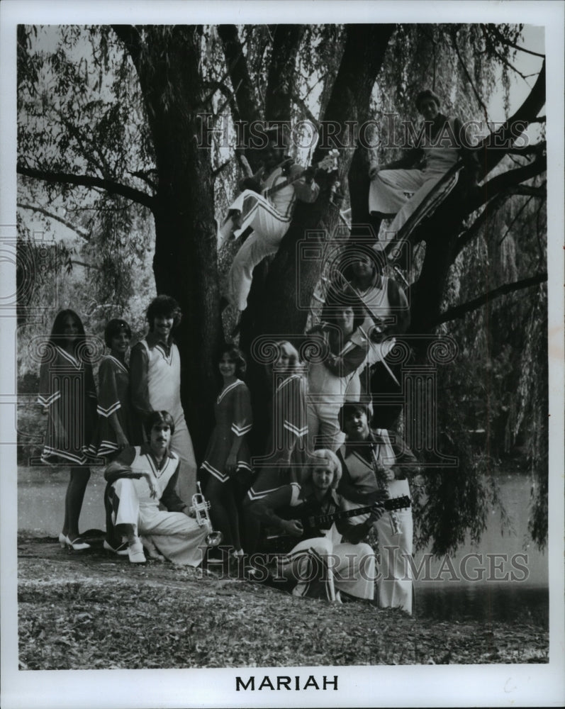 1977, Mariah, show group, performed in Washington Park, Wisconsin - Historic Images