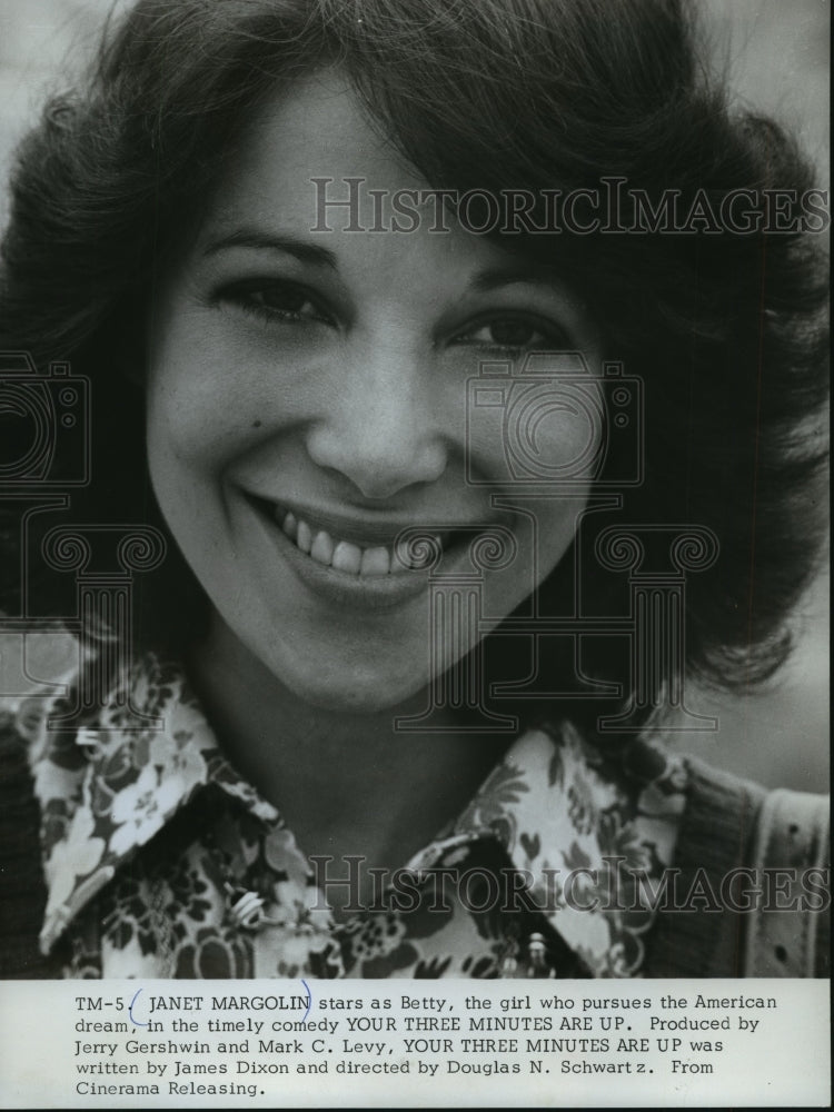 1978, "Your Three Minutes Are Up" star Janet Margolin - mjp16135 - Historic Images
