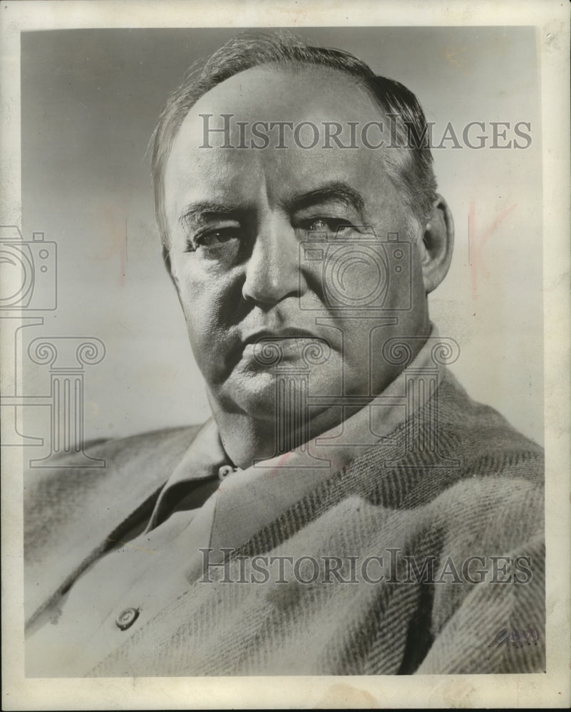 1946, Sidney Greenstreet, plays chiller-killer characters in films - Historic Images
