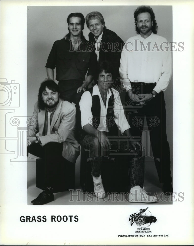 1992, 60&quot;s Rockers -The Grass Roots in musical lineup festival. - Historic Images