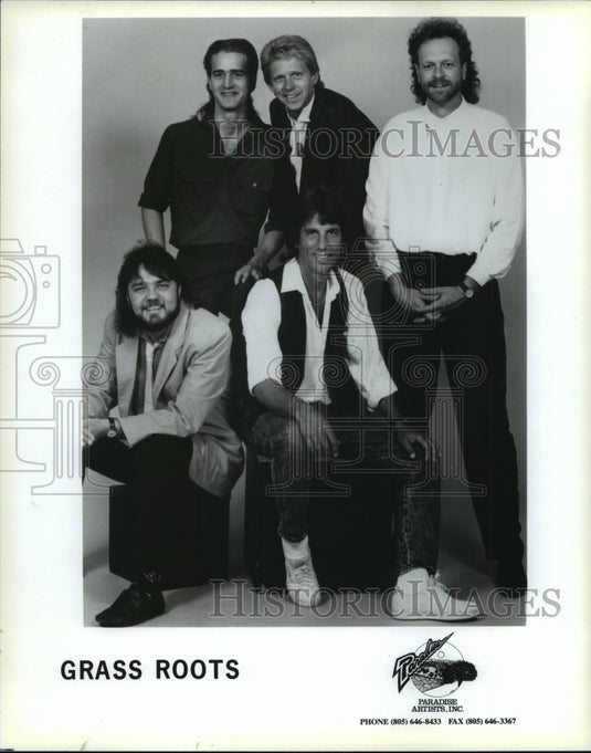 1992, 60"s Rockers -The Grass Roots in musical lineup festival. - Historic Images