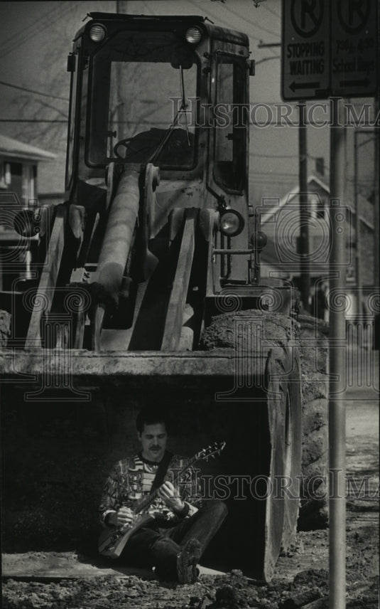 1989 Press Photo Jazz guitarist Jack Grassel. - mjp16201 - Historic Images