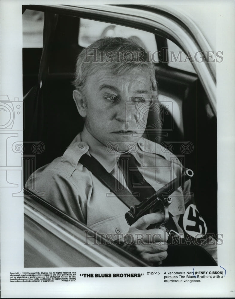 1980, Henry Gibson in scene from &quot;The Blues Brothers&quot; - mjp16391 - Historic Images