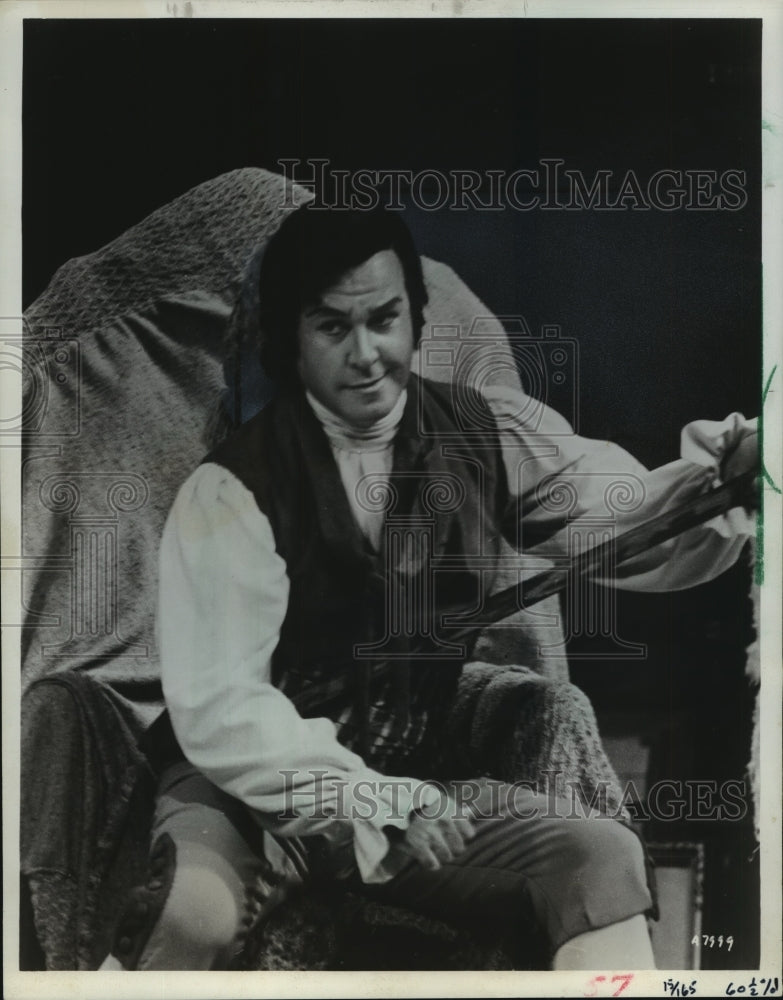 1982, Baritone Donald Gramm in The Marriage of Figaro. - mjp16502 - Historic Images