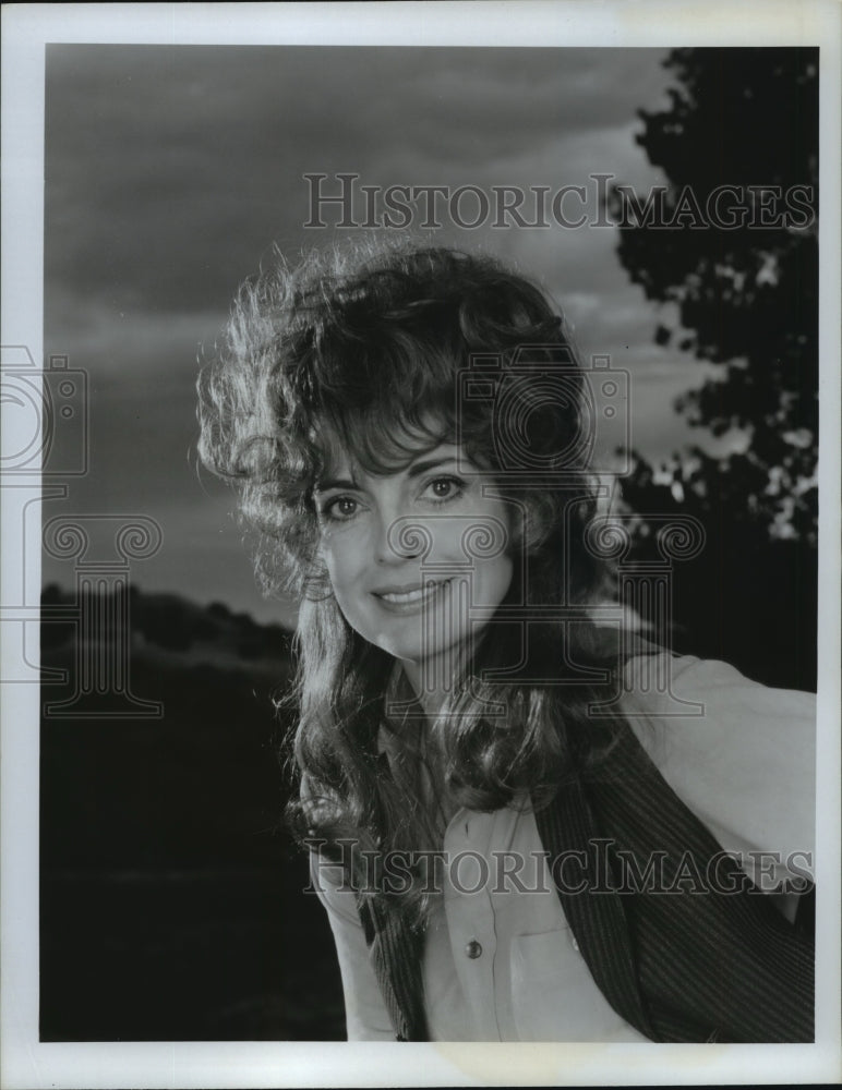 1987, Linda Gray in The Gambler III - The Legend Continues, on CBS. - Historic Images