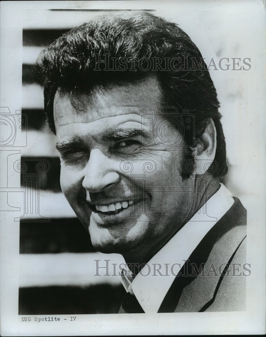 1972 Press Photo James Garner remembers Oklahoma - mjp16589 - Historic Images