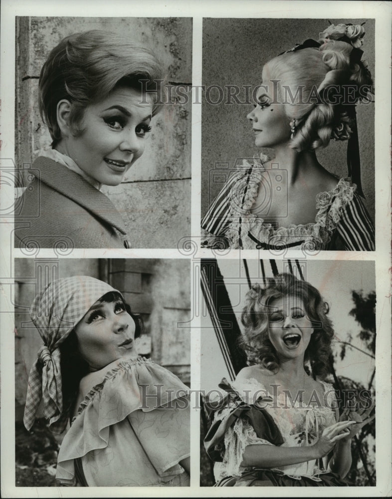 1966, Mitzi Gaynor in character from her various shows - mjp16706 - Historic Images