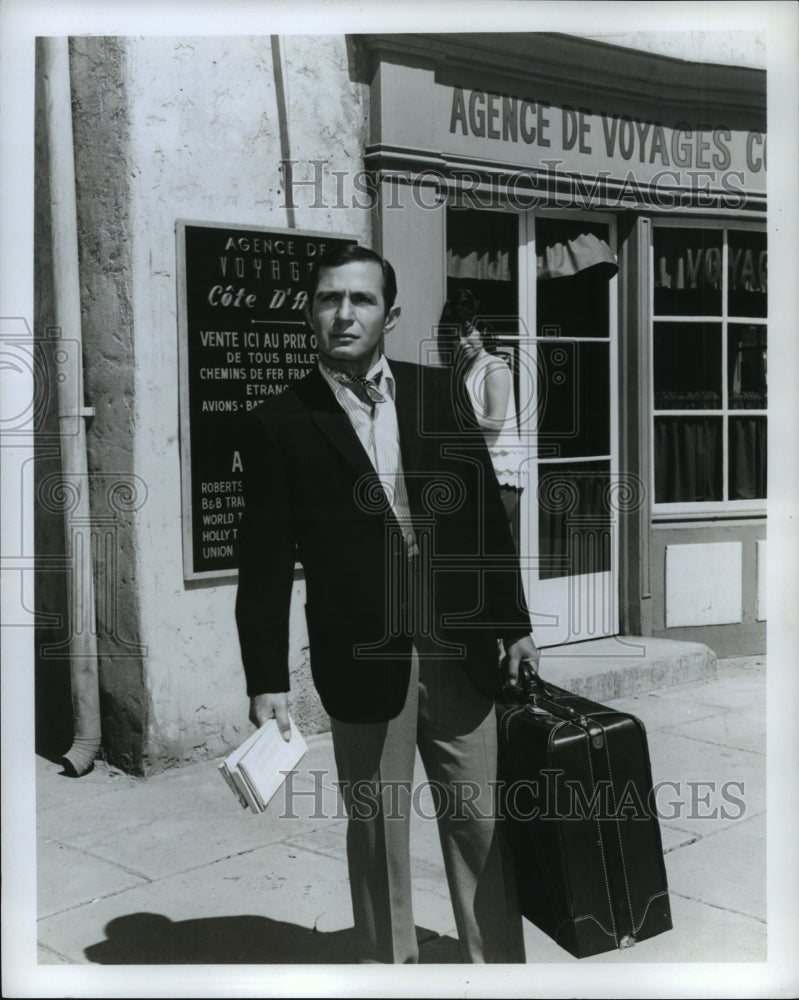 1967 Press Photo Actor Ben Gazzara in TV series, &quot;Run For Your Life.&quot;- Historic Images