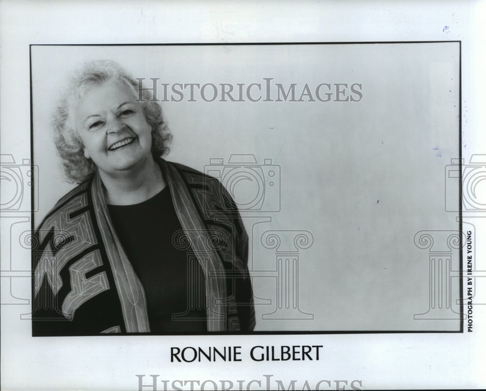 1984, Singer Ronnie Gilbert - mjp16976 - Historic Images