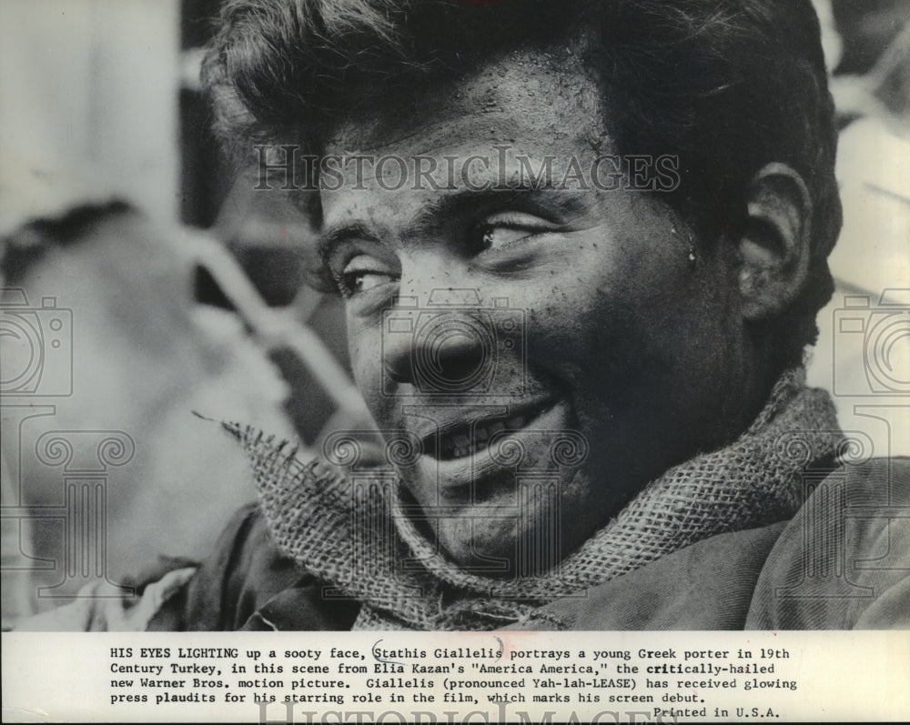 1964, Actor Stathis Giallelis stars in &quot;America America&quot; - mjp17015 - Historic Images