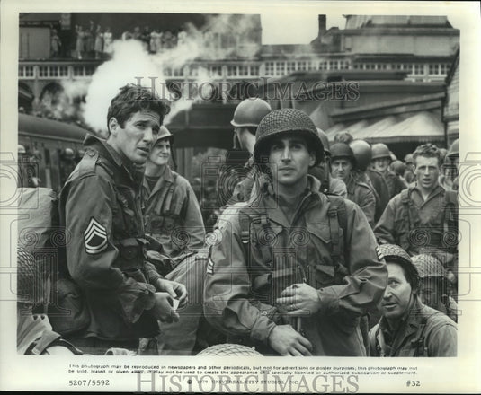 1979, Richard Gere and Chick Vennera in a scene from Yanks. - Historic Images